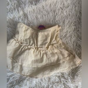 Elegant Cream Mini top